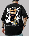 cotton oversize Graphic Printed Half Sleeves T shirt