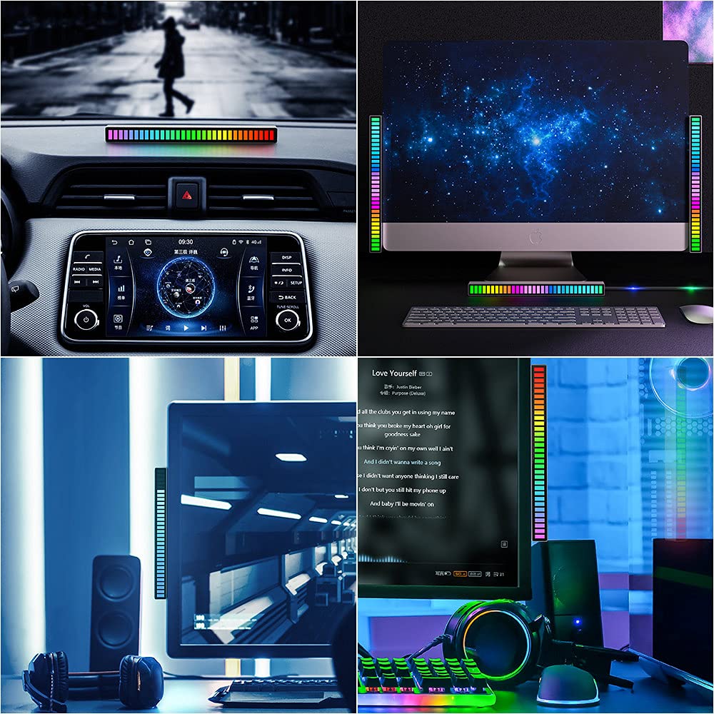 SOUND ACTIVATED RGB LIGHT BAR