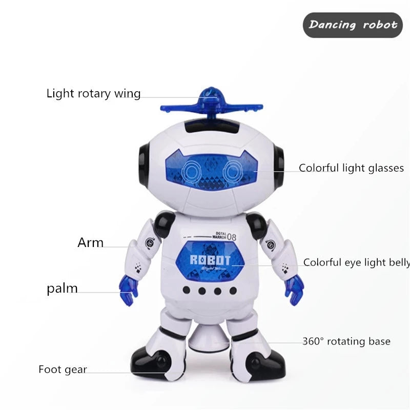 Dancing Robot with 3D Lights and Music