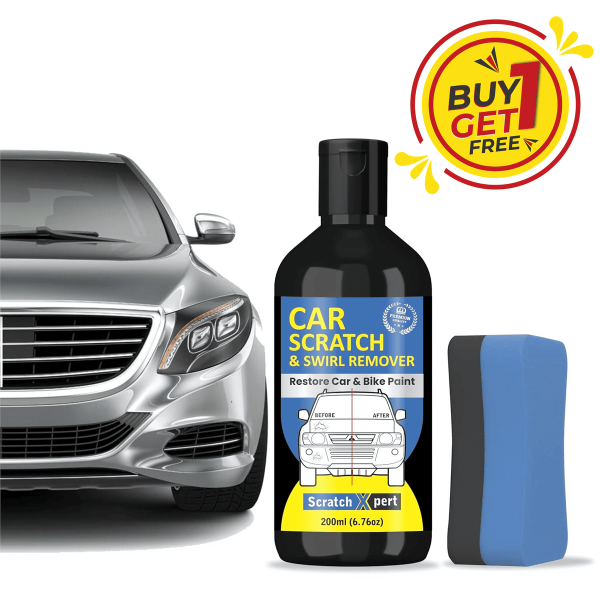Scratch-Xpert™ Car Scratch Removal Cream |🔥BUY 1 GET 1 FREE🔥