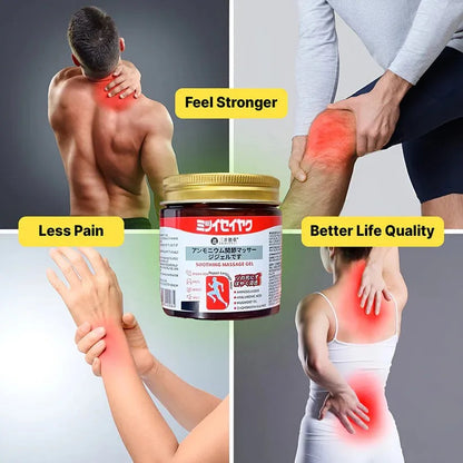 Japanese Massage Gel for Joint & Muscle Pain Relief (Buy 1 Get 1 Free)