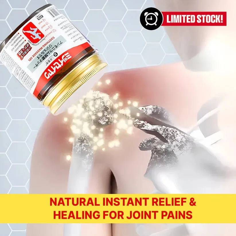Japanese Massage Gel for Joint & Muscle Pain Relief (Buy 1 Get 1 Free)