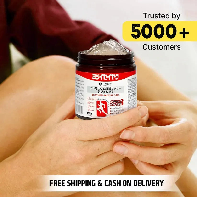 Japanese Massage Gel for Joint & Muscle Pain Relief (Buy 1 Get 1 Free)